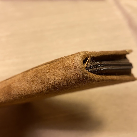 NWOT English Leather leather card wallet - Picture 4 of 15